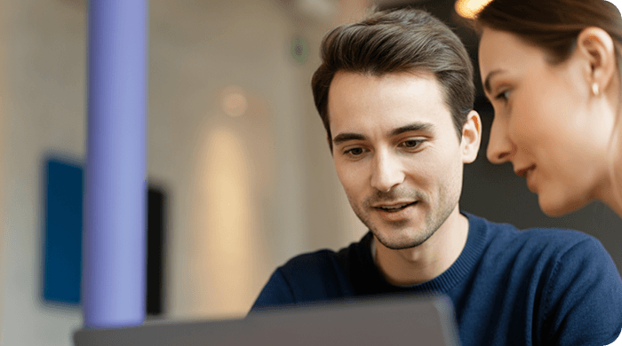 Team members collaborating on donor relationships