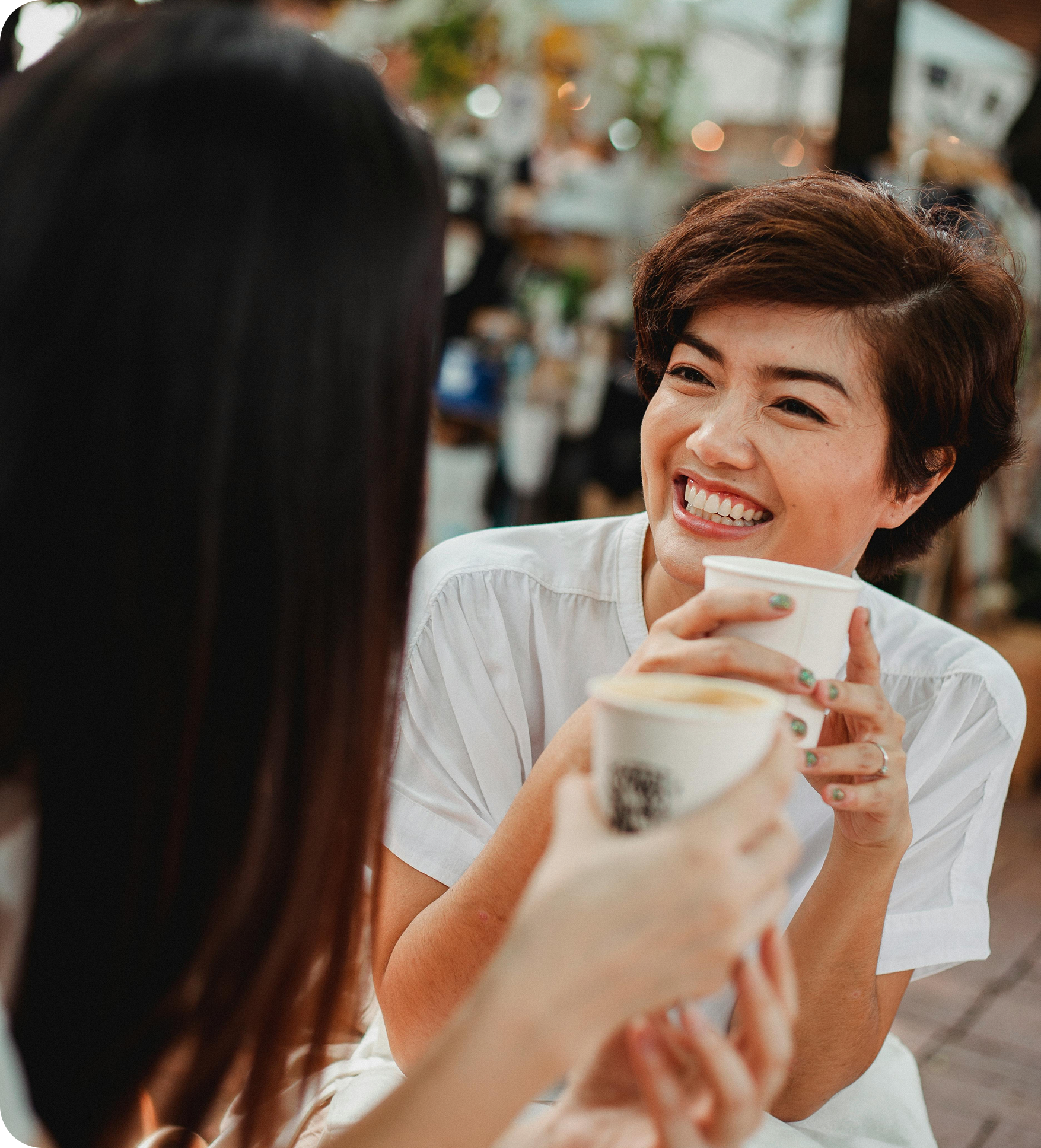 Donors connecting and building relationships